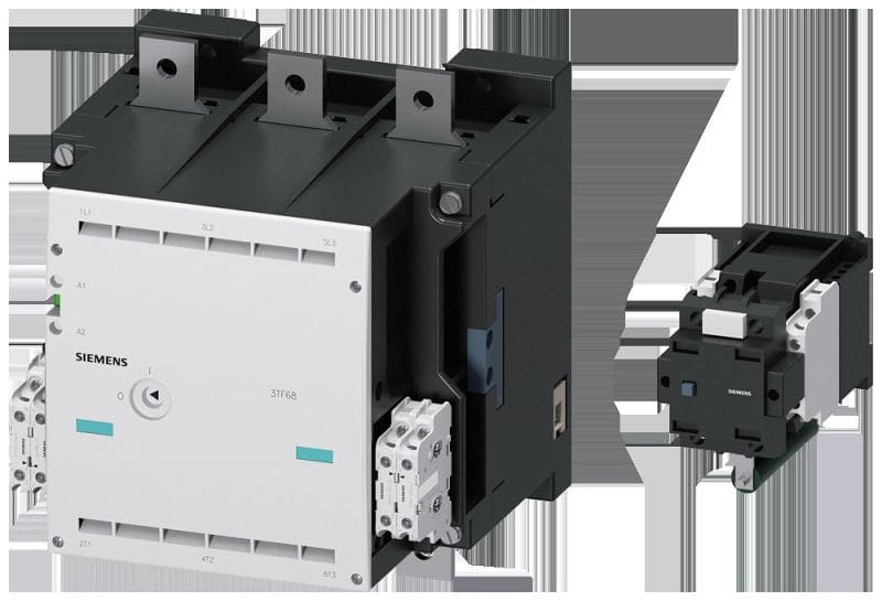 SIEMENS - Schütz Bgr.14, 3pol., AC-3, 335kW, 400/380V (690V) (3NO+3NC) 3TC4417-4A