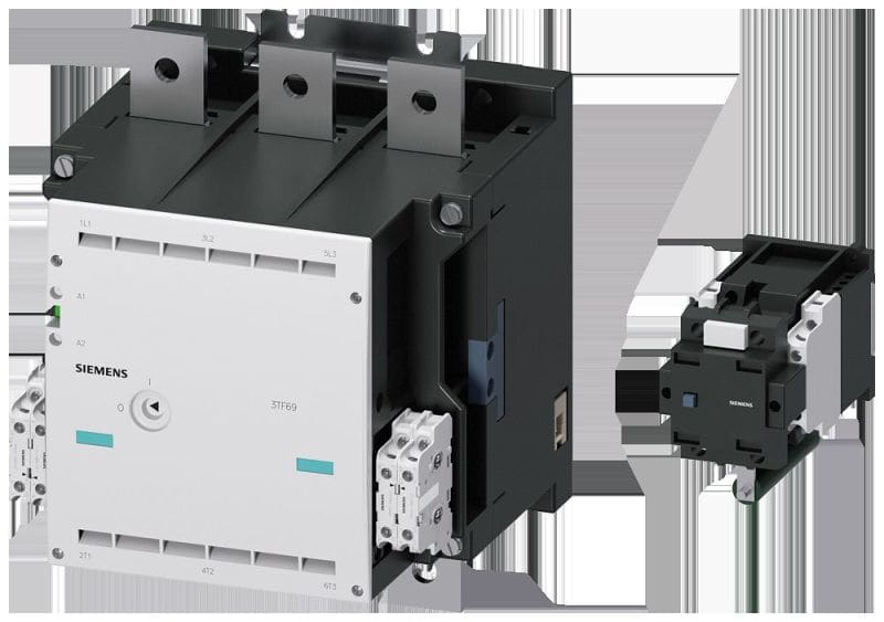 SIEMENS - Schütz Bgr.14, 3pol., AC-3, 450kW, 400/380V (690V) (3NO+3NC) 3TC4417-4A