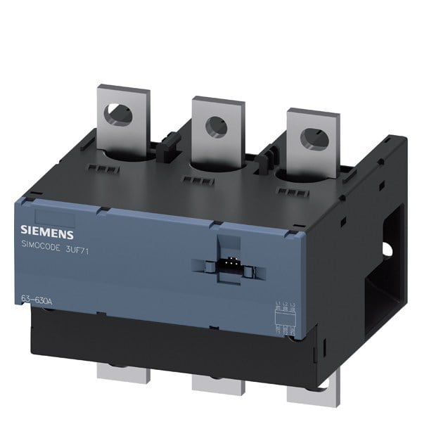 SIEMENS - Stromerfassungsmodul Einstellstrom 63...630 A Baubreite 145 mm Schienenanschluss