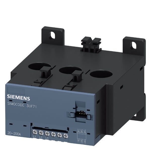 SIEMENS - Strom-/Spannungserfassungsmodul V2, 20-200A, Baubreite 120mm, Durchsteckwandler