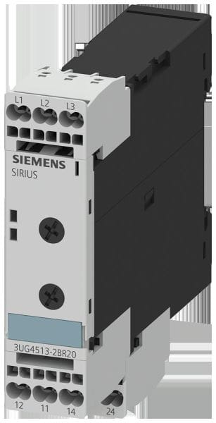 SIEMENS - Analoges Überwachungsrelais, Phasenausfall und -Folge Asymmetrie 20% fest