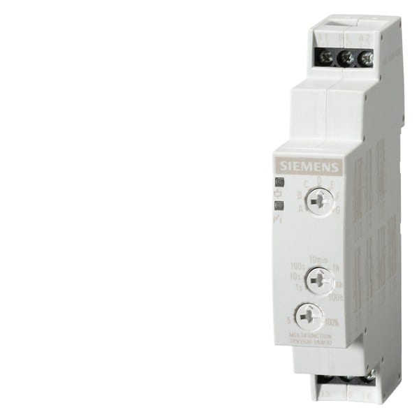 SIEMENS - Zeitrelais, Multifunktion 1 Wechsler, 7 Funktionen, 7 Zeitbereiche (0,05S-100H)