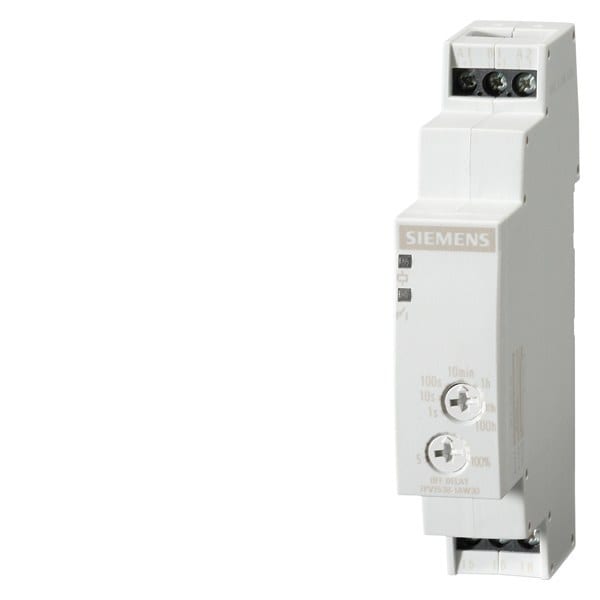 SIEMENS - Zeitrelais, elektronisch, rückfallverzögert, 1 Wechsler, mit Hilfsspannung, 7