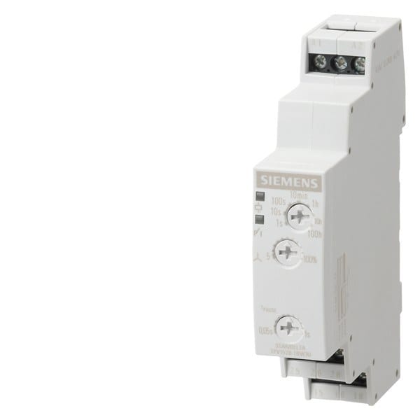 SIEMENS - Zeitrelais, elektronisch, Stern-Dreieck-Funktion, 2S 7 Zeitbereiche 0,05s-100h