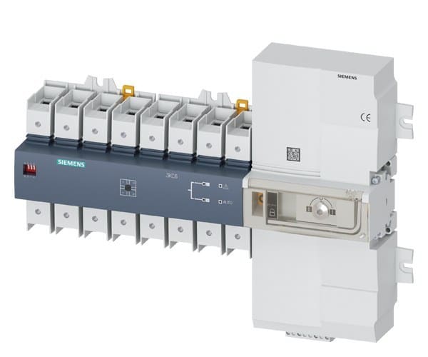 SIEMENS - SENTRON, ATE, Netzumschalter 3KC, automatisch, ATSE, 4- polig, Iu: 63 A