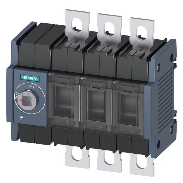 SIEMENS - Lasttrennschalter 100A, Baugr. 2, 3-polig Frontantrieb links Grundgerät