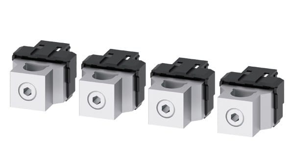SIEMENS - Rundleiteranschlussklemme 4 Stück Zubehör für: 3VA2 100/160/250