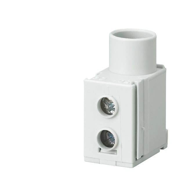 SIEMENS - Mitteneinspeiseklemme 50mm2 für Stiftsammelschienen nach UL 508