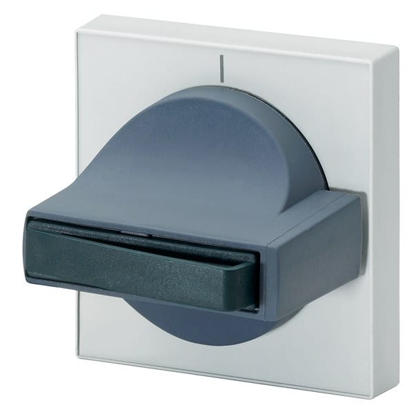 SIEMENS - Handhabe 8UC7 mit Sichtblende Handhabe Ti-grey, Sichtblende hellgrau Ersatzteil