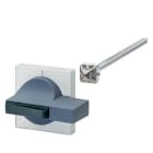 SIEMENS - Türantrieb 8UC7 Handhabe TI-grey/blau grün Sichtblende hellgrau