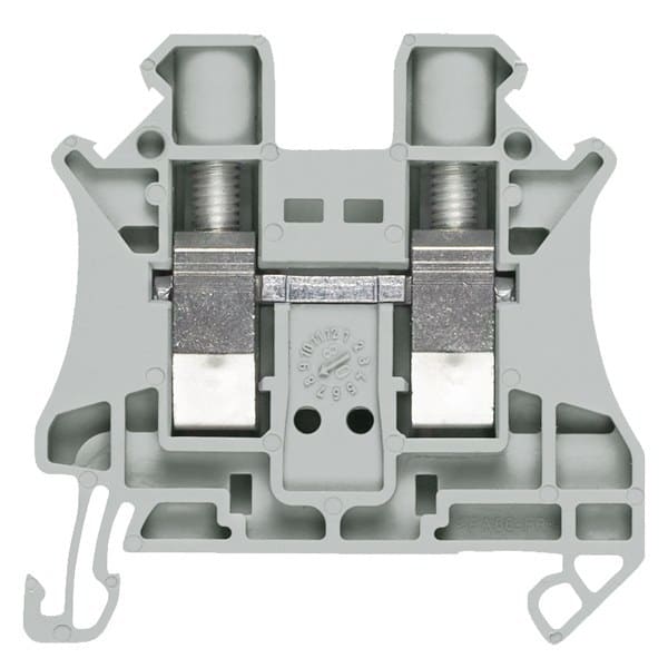 SIEMENS - Durchgangsklemme mit Schraubanschluss Klemmengröße 6,0mm2 Klemmenbreite 8,2mm