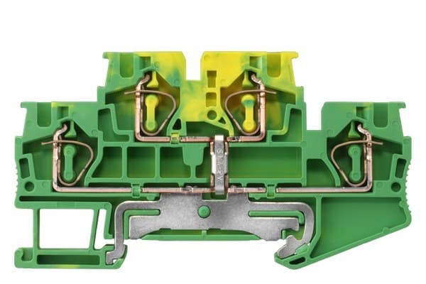 SIEMENS - Doppelstock-Schutzleiterklemme mit Zugfederanschluss, Querschnitt: 0,5-4mm2