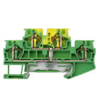 SIEMENS - Doppelstock-Schutzleiterklemme mit Zugfederanschluss, Querschnitt: 0,5-4mm2