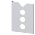 SIEMENS - ALPHA DIN, Schaltplantasche, DIN A3, aus Stahlblech, 10mm tief