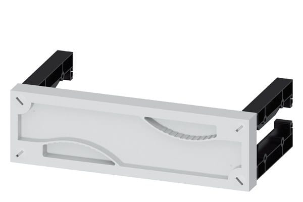 SIEMENS - ALPHA 400/630 DIN, Leerfeldabdeckungs-Einbausatz mit Stützer, H=75 B=250