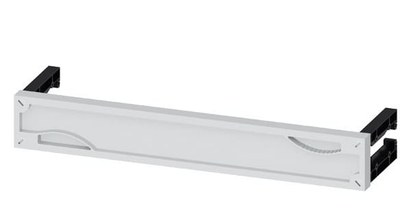 SIEMENS - ALPHA 400/630 DIN, Leerfeldabdeckungs-Einbausatz mit Stützer, H=75 B=500