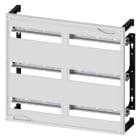 SIEMENS - ALPHA 400/630 DIN, Einbausatz für Installationseinbaugeräte, Reihenabstand 150mm