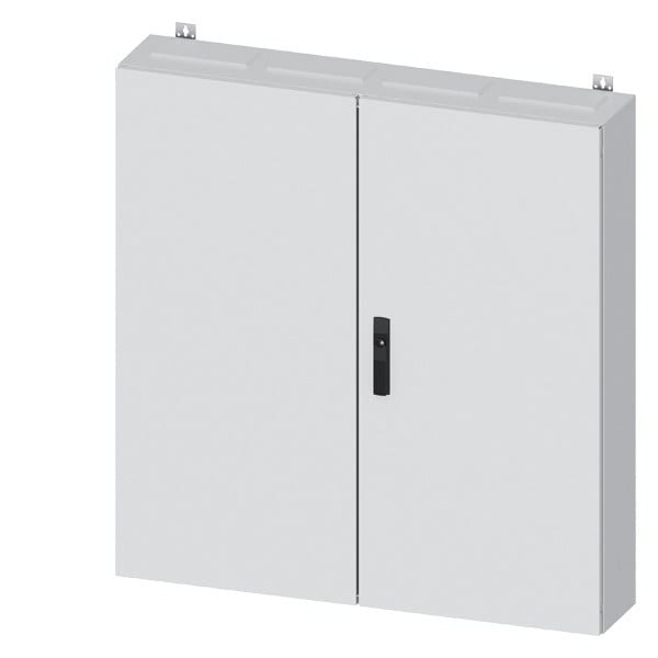 SIEMENS - ALPHA 400, Wandschrank, Flat Pack, IP43, Schutzklasse 2, H: 1100 mm, B: 1050 mm