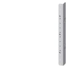 SIEMENS - ALPHA DIN Sammelschienenhalter, 5-polig, Mittenabstand 60mm für Montage auf Holm