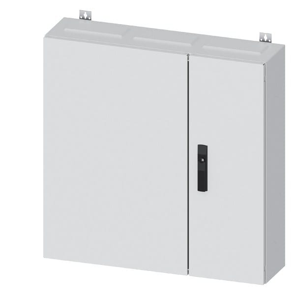 SIEMENS - ALPHA 400, Wandschrank, Flat Pack, IP43, Schutzklasse 1, H: 800 mm, B: 800 mm