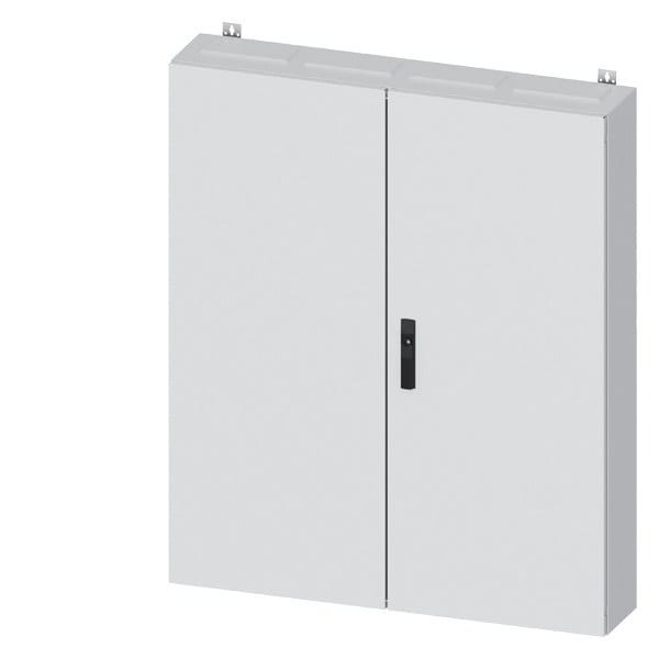 SIEMENS - ALPHA 400, Wandschrank, Flat Pack, IP43, Schutzklasse 1, H: 1250 mm, B: 1050 mm
