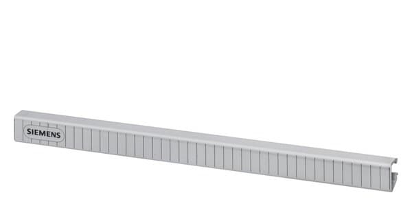 SIEMENS - ALPHA-ZS, Abdeckung für SammelschieneN-System 12x 5mm CU und 12x 10mm CU L=210mm