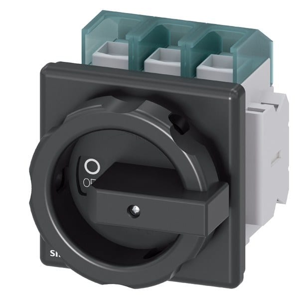 SIEMENS - SENTRON, Lasttrennschalter 3LD, Hauptschalter, 3-polig, Iu: 100 A