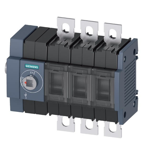 SIEMENS - Lasttrennschalter 100A, Baugr. 2, 3-polig Seitenantrieb links Grundgerät