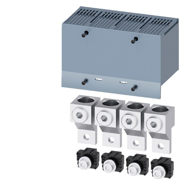 SIEMENS - Rundleiteranschlussklemme groß 4 Stück Zubehör für: 3VA2 100/160/250