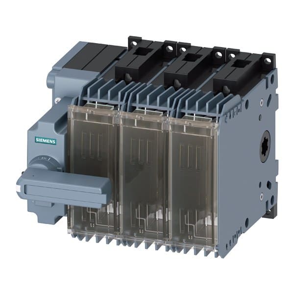 SIEMENS - Lasttrennschalter mit Sicherung 32A, Baugr. 1, 3-polig für NH-Sicherung Gr. 000
