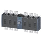 SIEMENS - Lasttrennschalter 630A, Baugr. 4, 6-polig DC Frontantrieb mittig Grundgerät