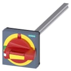 SIEMENS - Türkupplungsdrehantrieb NOT-AUS ohne Toleranzausgleich, 75x75, Welle 8x8, 0-I
