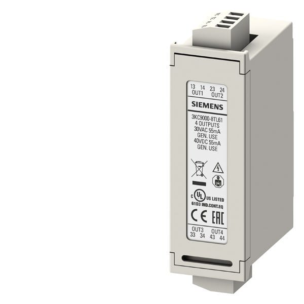 SIEMENS - ATC6 Erweiterungsmodul 4DO SSR, Zubehör für ATC6300 und ATC6500- steckbar
