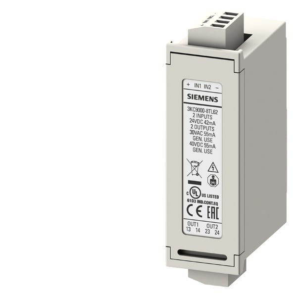 SIEMENS - ATC6 Erweiterungsmodul 2DI/2DO SSR, Zubehör für ATC6300 und ATC6500- steckbar