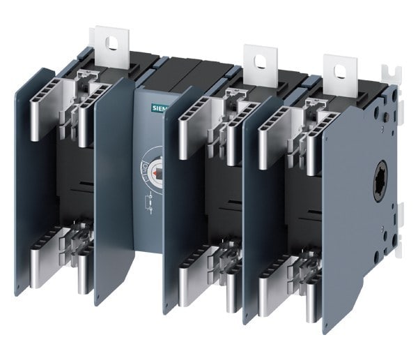 SIEMENS - Lasttrennschalter mit Sicherung 3KF SITOR, 400A, Baugr. 4, 3-polig