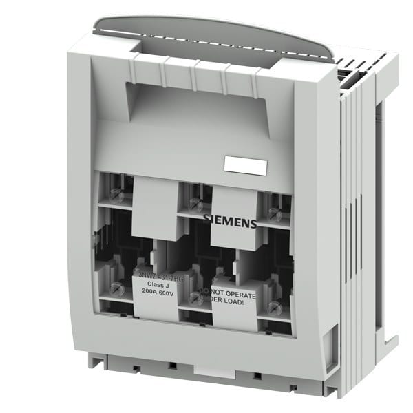 SIEMENS - SENTRON, Sicherungshalter, Class J, 3-polig, In: 200 A, Un AC: 600 V