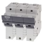 SIEMENS - SENTRON, Sicherungshalter, Class J, 3-polig, In: 30 A, Un AC: 600 V
