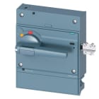 SIEMENS - Frontdrehantrieb Standard mit Türverriegelung IEC IP30/40 Zubehör für: 3VA15/25