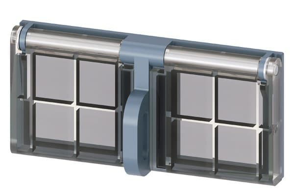 SIEMENS - Verriegelungsset für mechanisch EIN und/oder AUS, Bügelschloss 3x D=4mm, Plastik