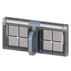 SIEMENS - Verriegelungsset für mechanisch EIN und/oder AUS, Bügelschloss 2 x D=8mm, Metal