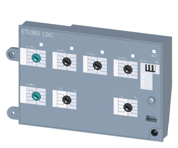 SIEMENS - ETU360 Elektronischer Überstromauslöser LSIG mit Drehkodierschaltern Zubehör