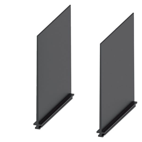 SIEMENS - Phasentrennwände H=100mm für 3-pol, 4Stk für Festeinbauschalter Ue >- 440V