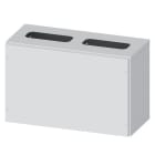 SIEMENS - ALPHA 630, Rangierverteiler, IP55, Schutzklasse 1, H: 350 mm, B: 550 mm, T: 250