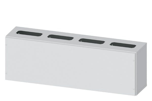 SIEMENS - ALPHA 630, Rangierverteiler, IP55, Schutzklasse 1, H: 350 mm, B: 1050 mm, T: 250