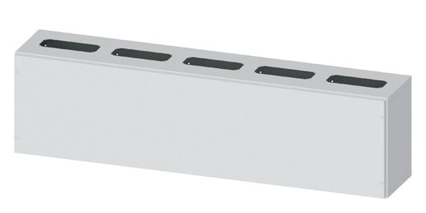 SIEMENS - ALPHA 630, Rangierverteiler, IP55, Schutzklasse 1, H: 350 mm, B: 1300 mm, T: 250