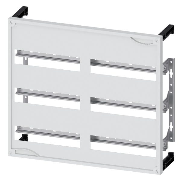 SIEMENS - ALPHA 400/630 DIN, Einbausatz für Installationseinbaugeräte, Reihenabstand 125mm