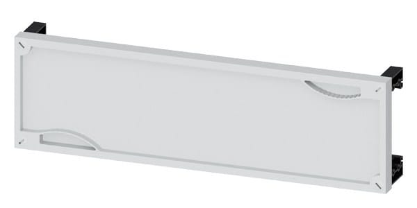 SIEMENS - ALPHA 160 DIN, Leerfeldabdeckungs-Einbausatz mit Stützer, RAL7035 H=150 B=500