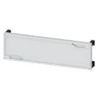 SIEMENS - ALPHA 160 DIN, Leerfeldabdeckungs-Einbausatz mit Stützer, RAL7035 H=150 B=500