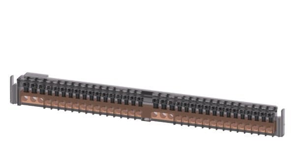 SIEMENS - PE-Klemmleiste Schraubtechnik PE=6x 16mm2 und 28x 10mm2