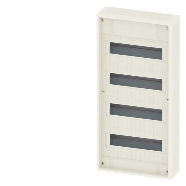 SIEMENS - SIMBOX XL Aufputz, ohne Tür 4-reihig-4x 12 TE (14 TE) Schutzklasse 2